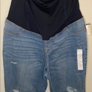 Plus maternity jeans